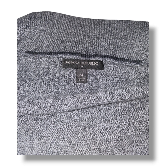 BANANA REPUBLIC FULL ZIP SWEATER - Picture 4 of 8